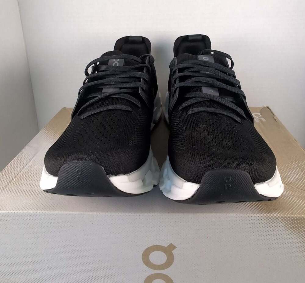 NEW On Cloudswift 3 Running Shoes Black and White 9W/7.5M - Picture 6 of 10